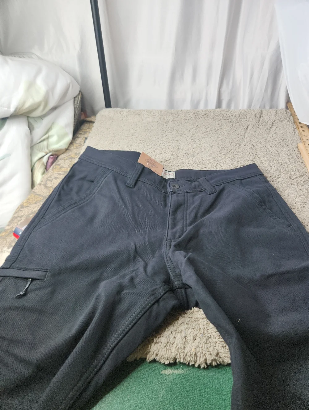 Weatherproof Men’s Black Cargo Pants